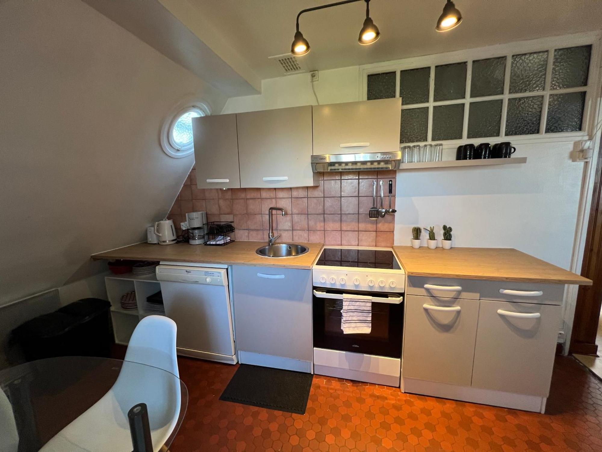 Spacieux Appartement Jardin, Bbq, Vue Sur Mer, Trouville Eksteriør billede