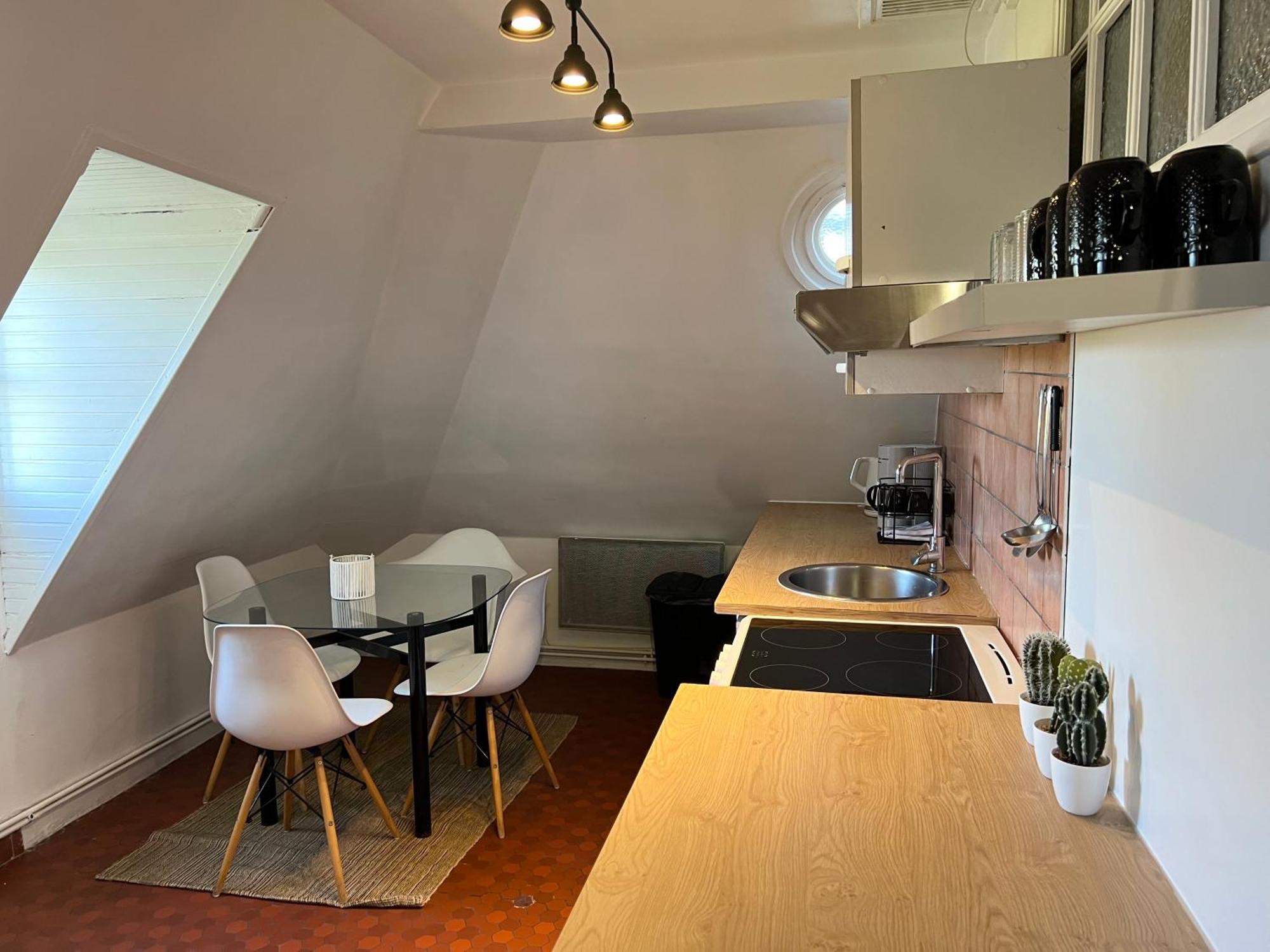 Spacieux Appartement Jardin, Bbq, Vue Sur Mer, Trouville Eksteriør billede