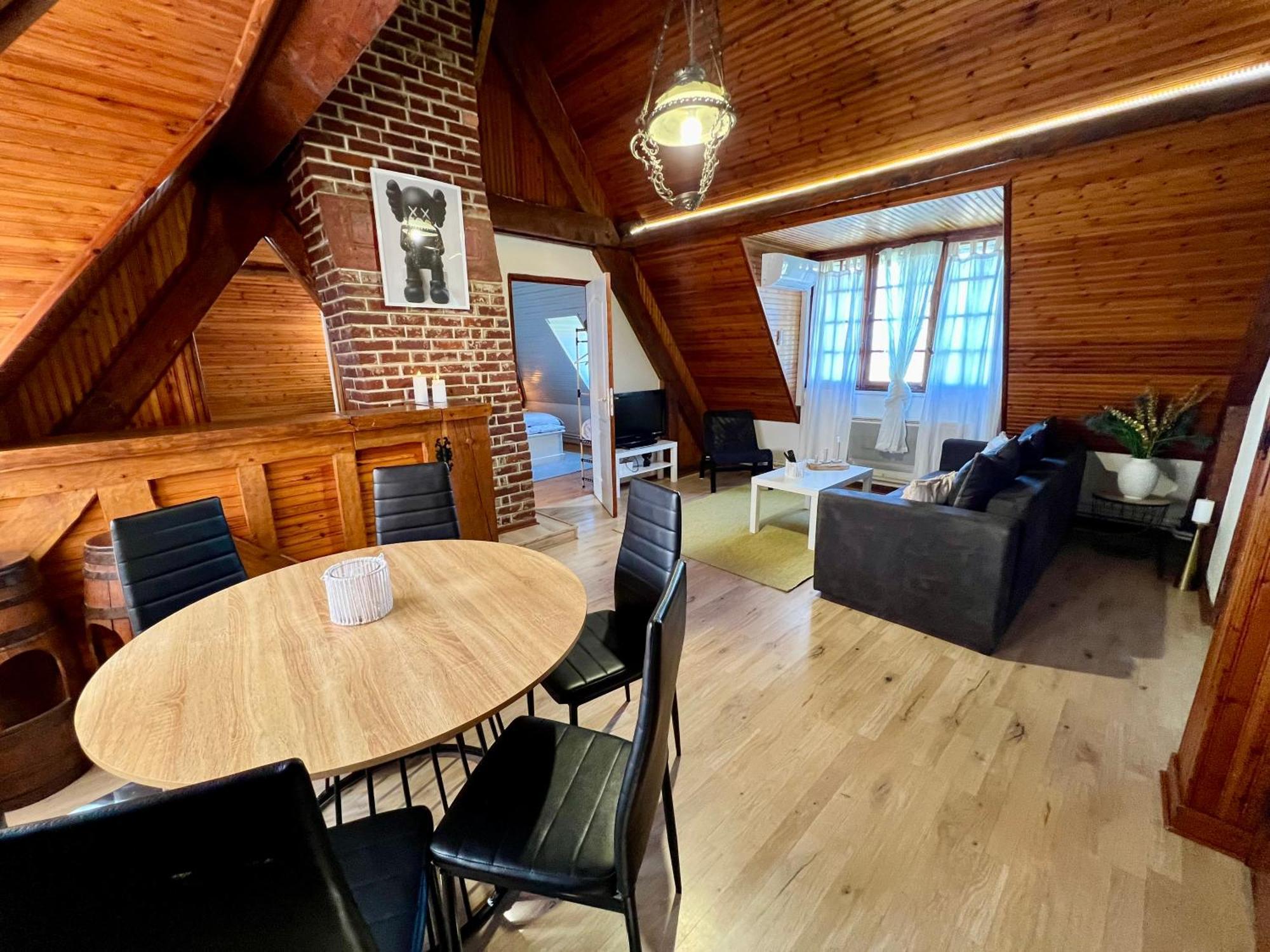 Spacieux Appartement Jardin, Bbq, Vue Sur Mer, Trouville Eksteriør billede